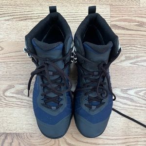 KEEN waterproof hiking boots.